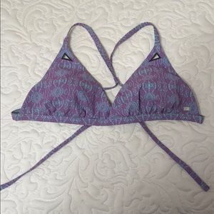 Open back bikini top